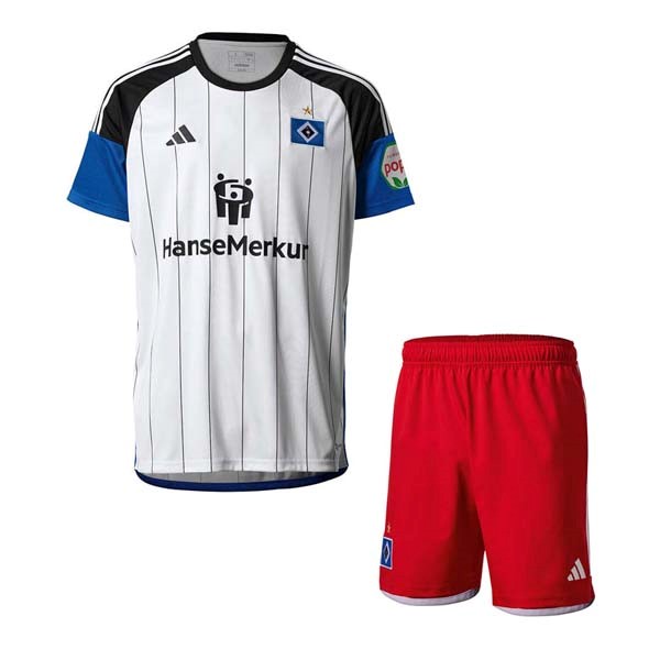 Camiseta Hamburgo S.V Primera equipo Niño 2023-24